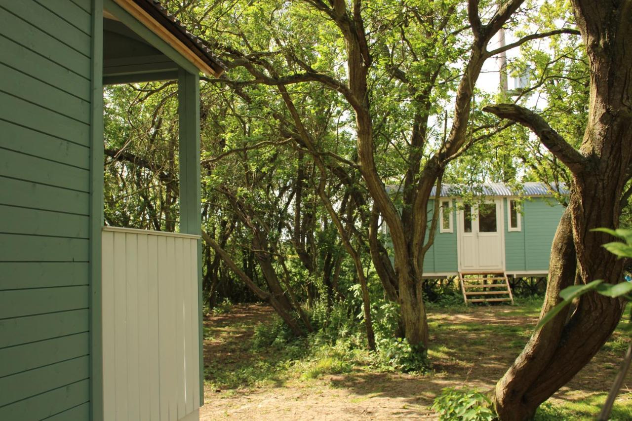 The Kestrel Shepherd Hut, Whitehouse Farm Stowmarket Exteriér fotografie