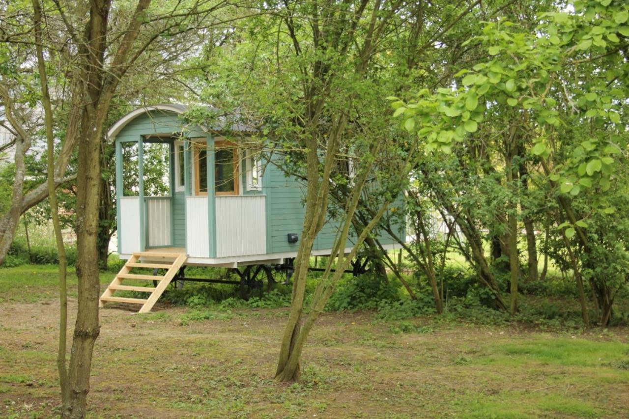 The Kestrel Shepherd Hut, Whitehouse Farm Stowmarket Exteriér fotografie